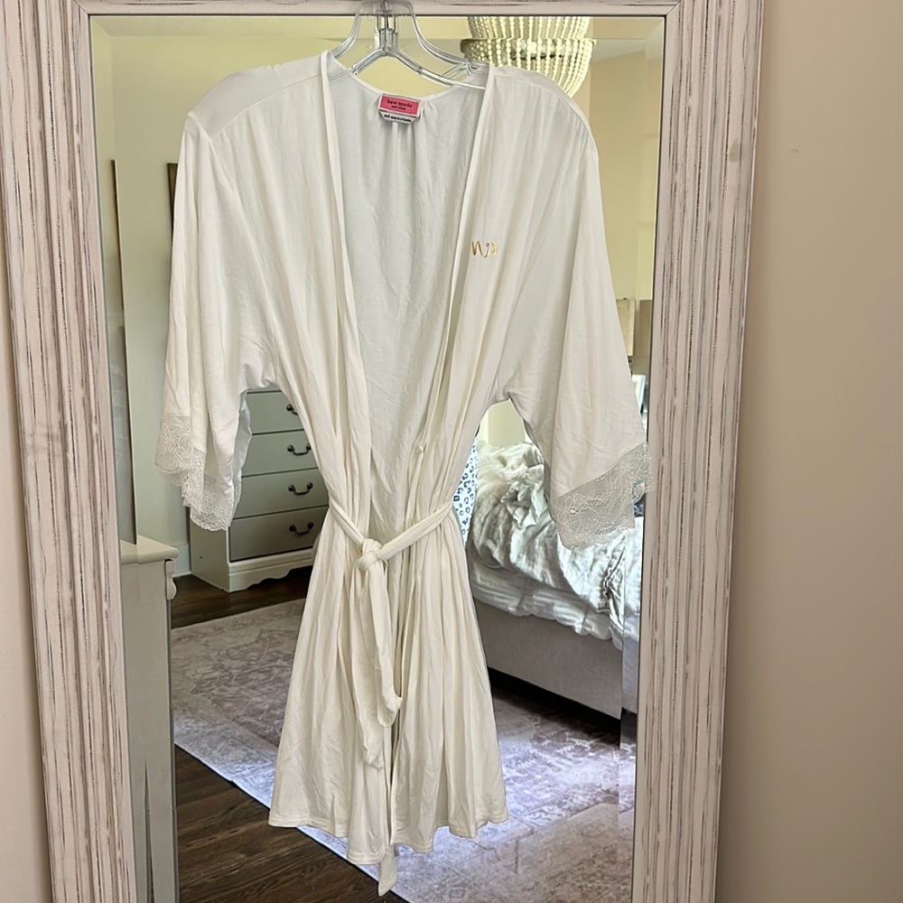 Kate Spade Mrs Robe- bridal gift